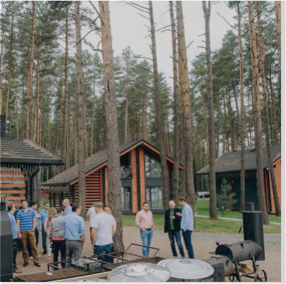 Аредна домиков и номеров для проведения корпоратива