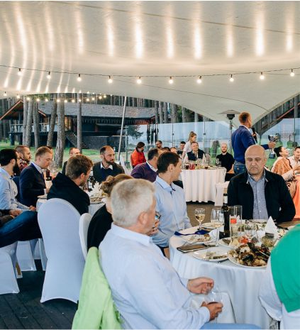 проведение корпоративных мероприятий в шишках